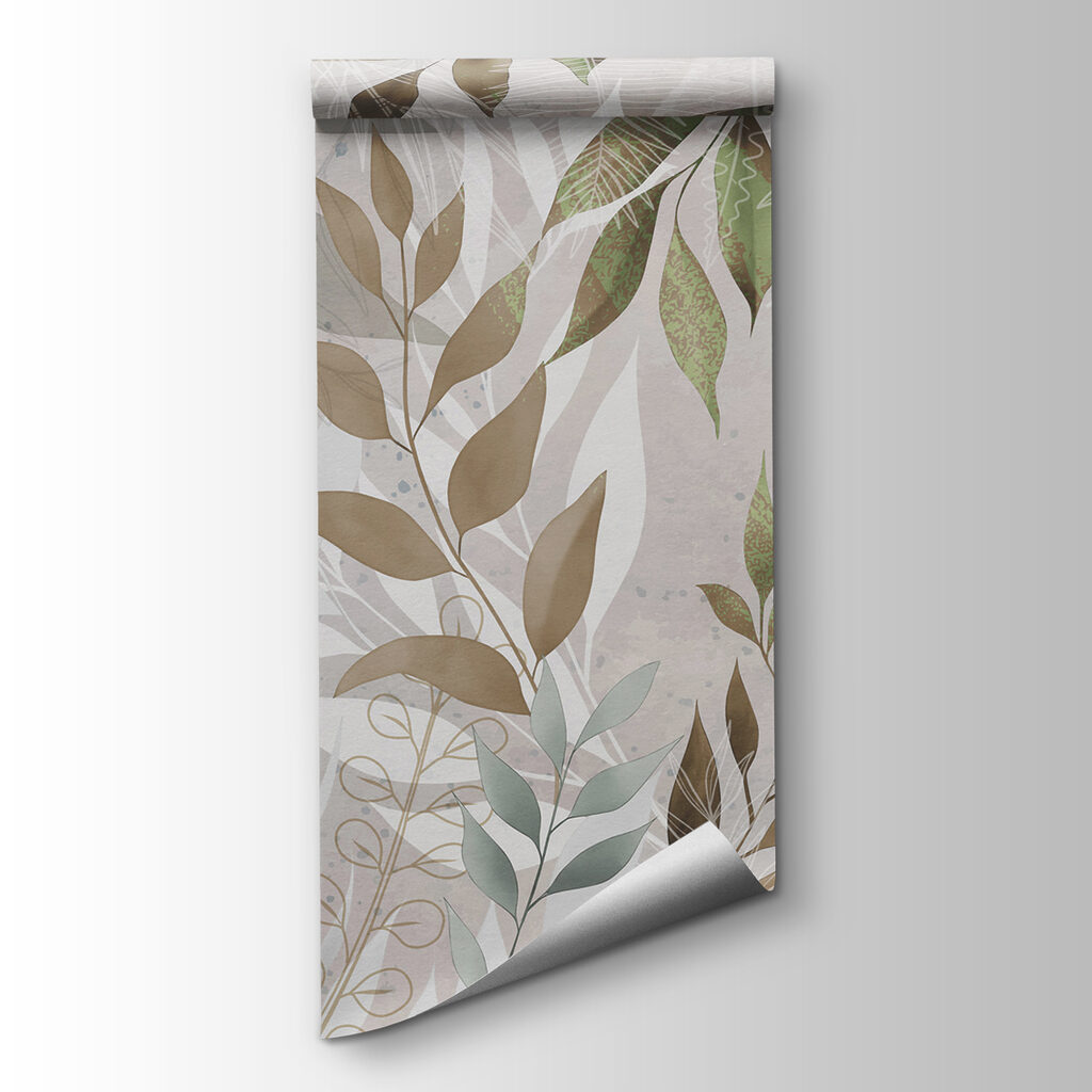 A close up of leaves