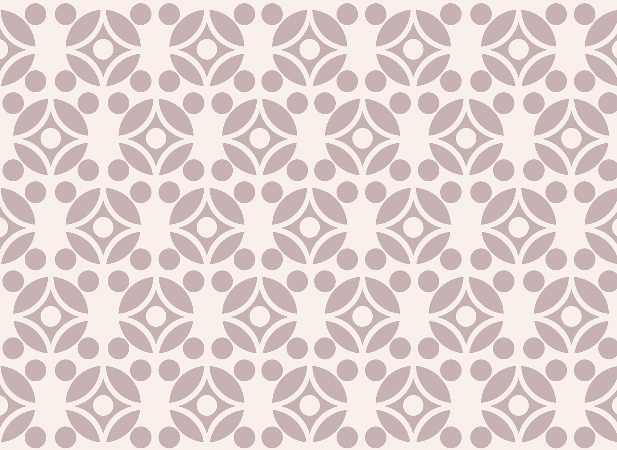 Pattern of circles and dots