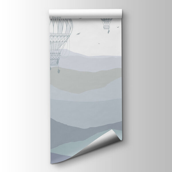 Group of hot air balloons in the sky