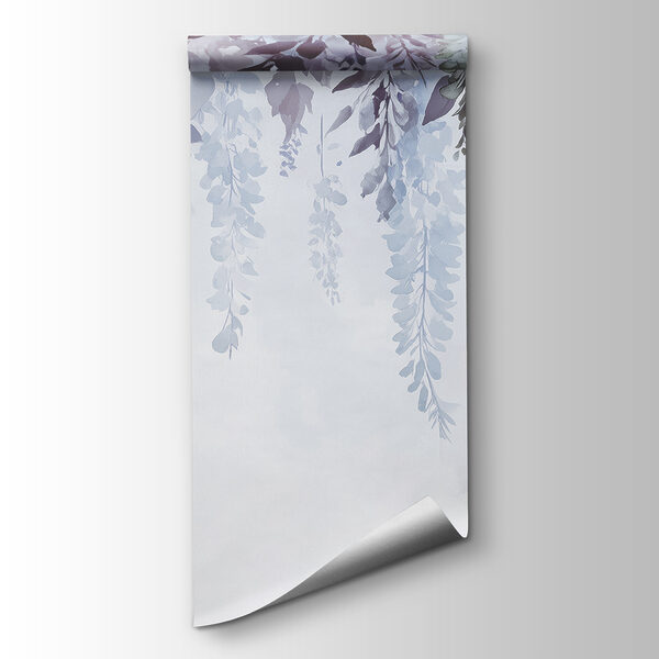 Painting of leaves and flowers Painting of leaves and flowers