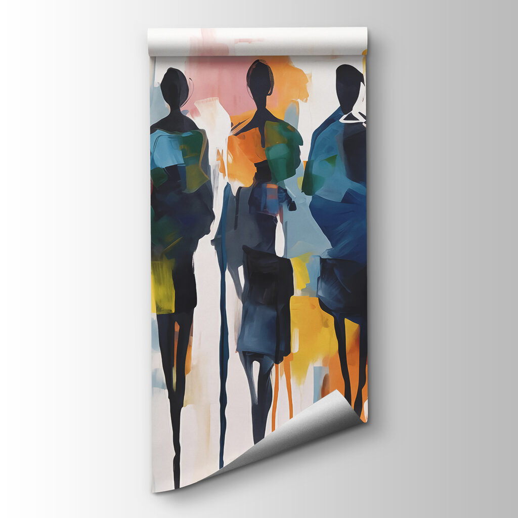 Group of people walking Group of people walking