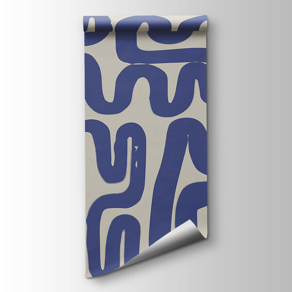 Blue lines on a white background Blue lines on a white background