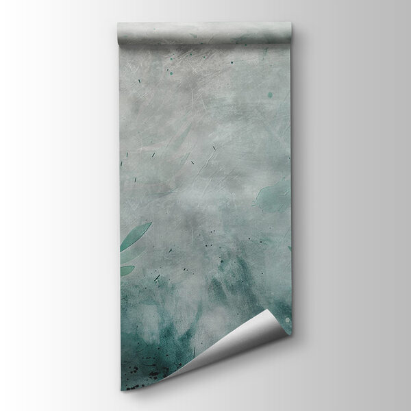 Wall with green leaves Wall with green leaves