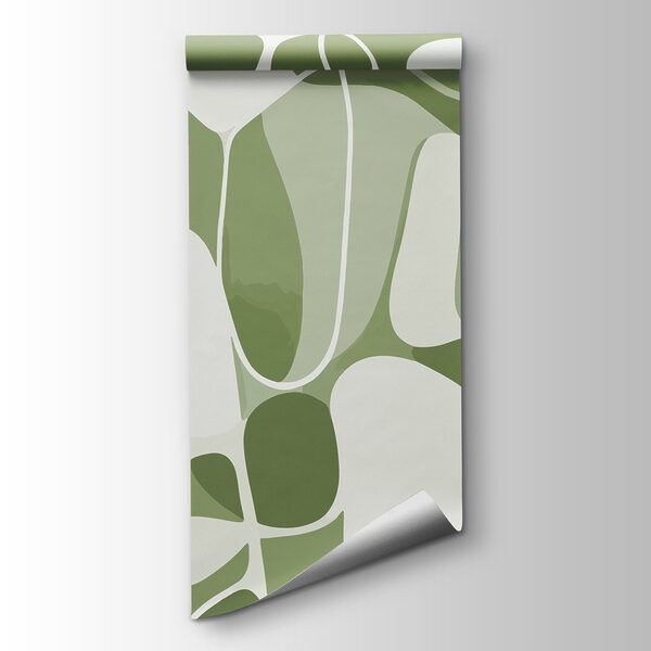 Green and white pattern