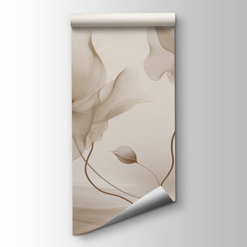 Delicate petals in soft tones