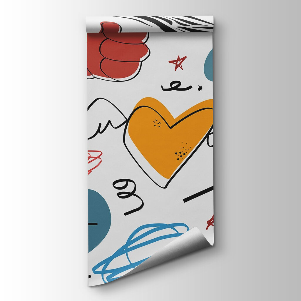 Collection of different colored objects