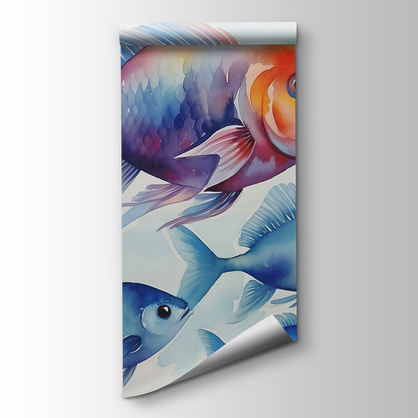 Group of fish swimming in water