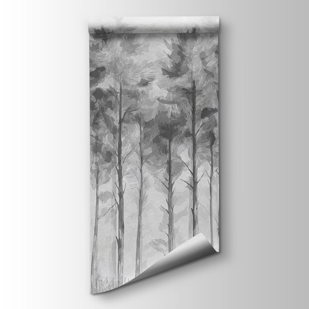 Group of trees in a forest