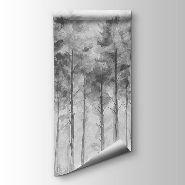 Group of trees in a forest