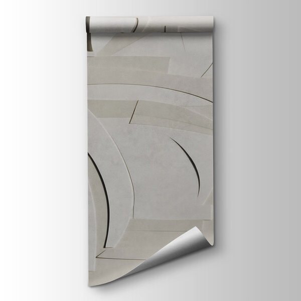 White paper cut out of various shapes White paper cut out of various shapes