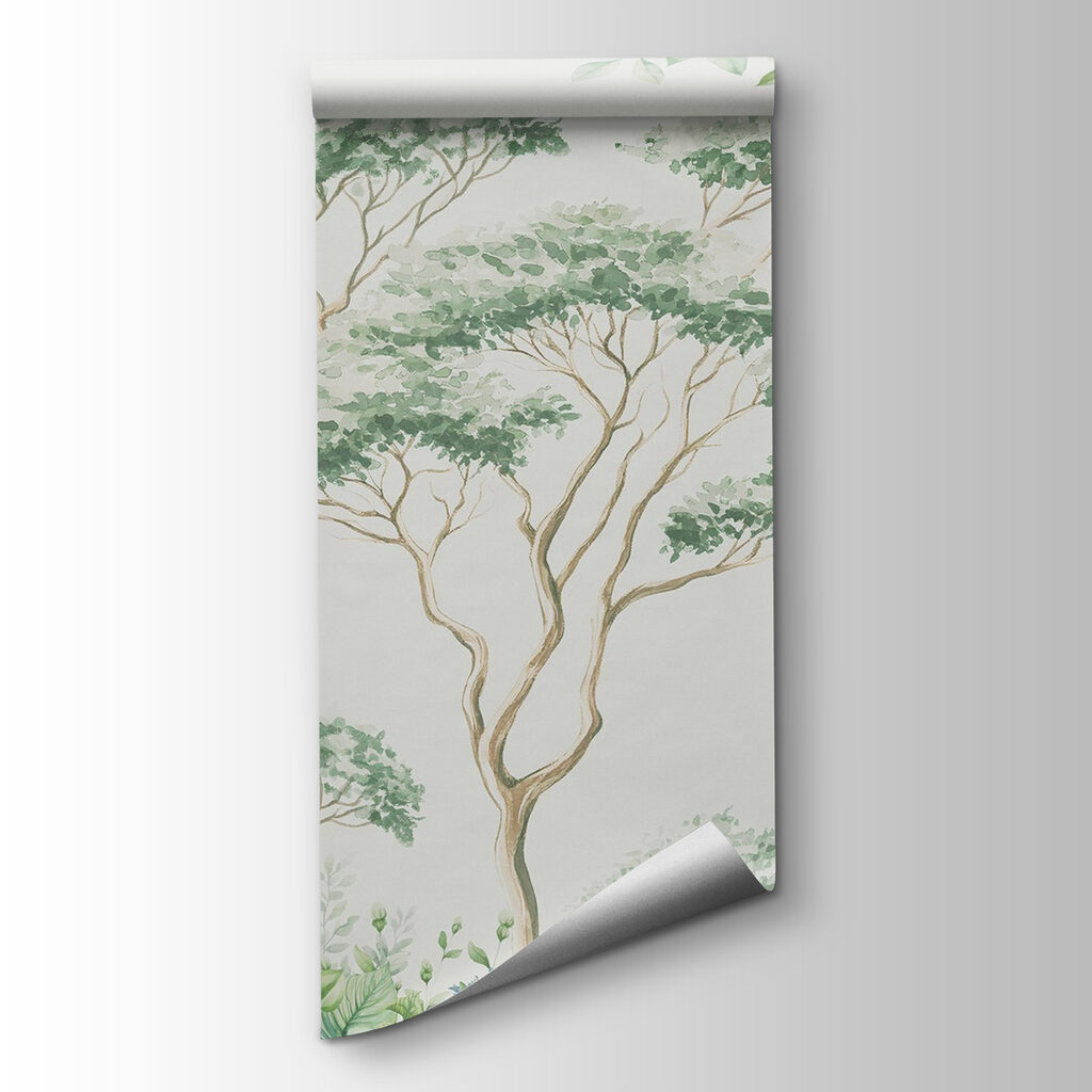 Painting of trees and plants Painting of trees and plants