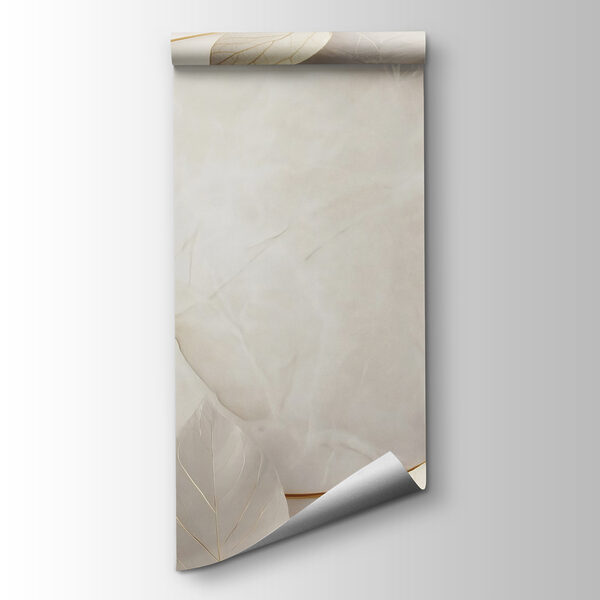 Elegant arrangement of soft leaves