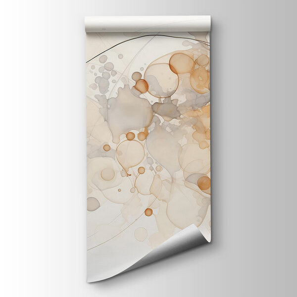 Abstract forms in soft hues