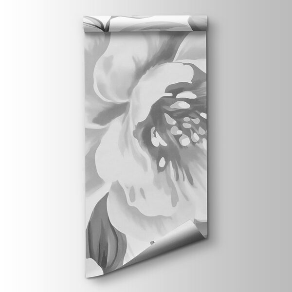 Floral patterns in monochrome tones