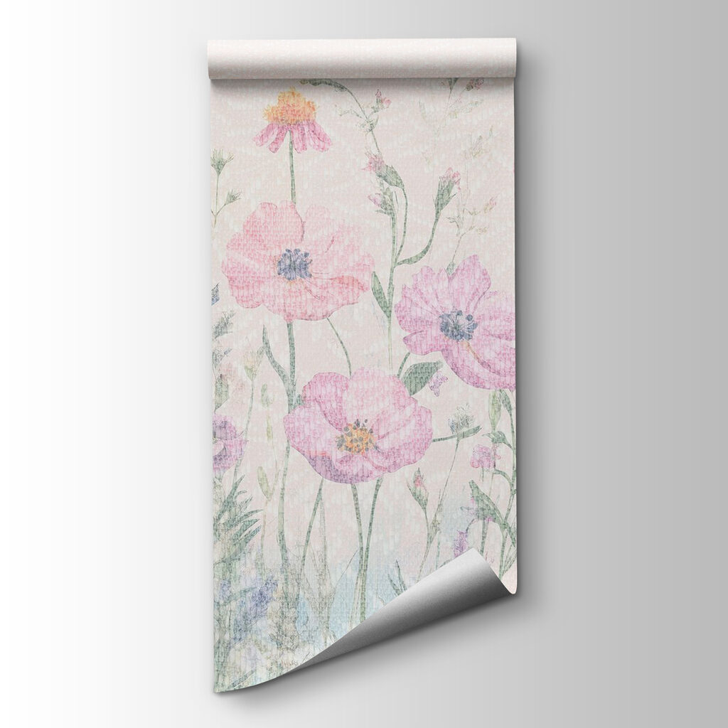 Delicate blooms in soft pastel hues Delicate blooms in soft pastel hues