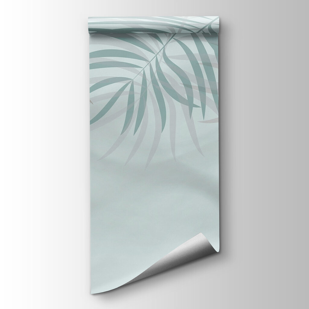 Gentle leaves in a soft embrace