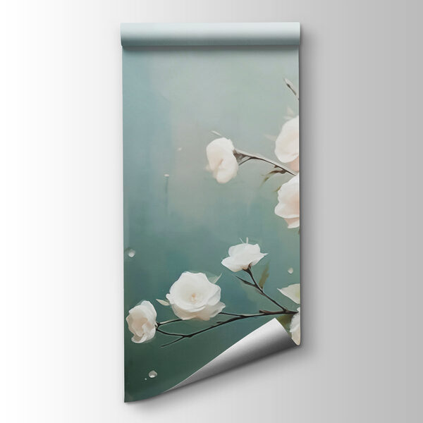 White flowers on a branch