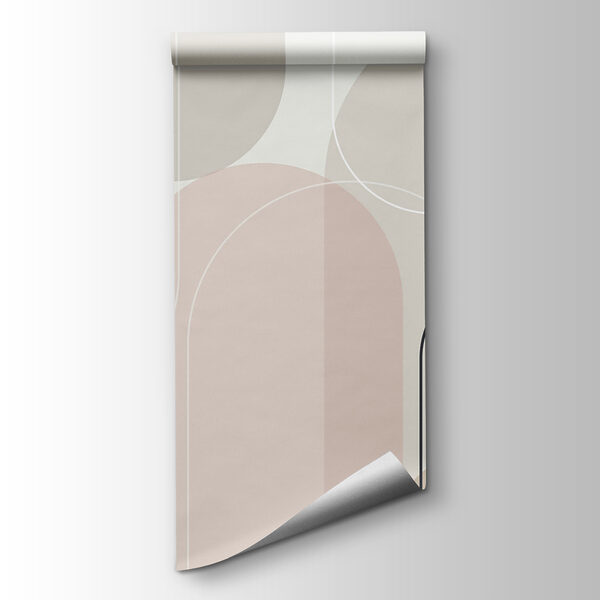 Soft curves in subtle earth tones