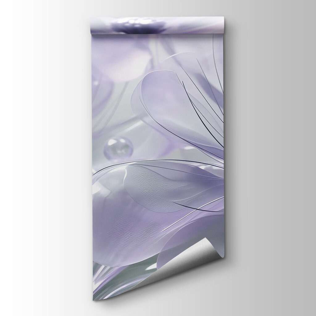 Delicate blooms in soft pastel hues