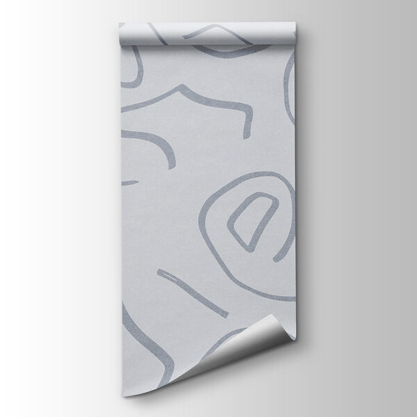 White background with lines