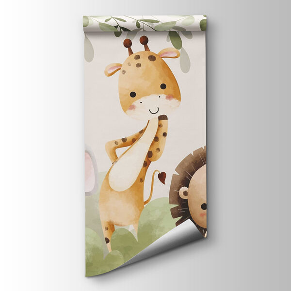 Group of animals under leaves