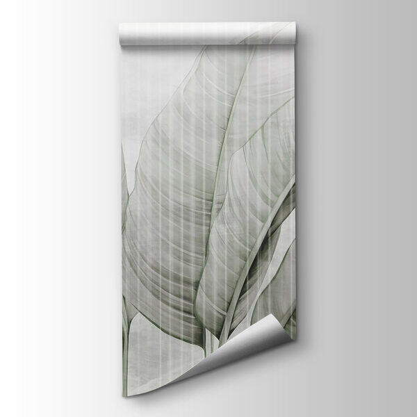 Delicate leaves in soft hues