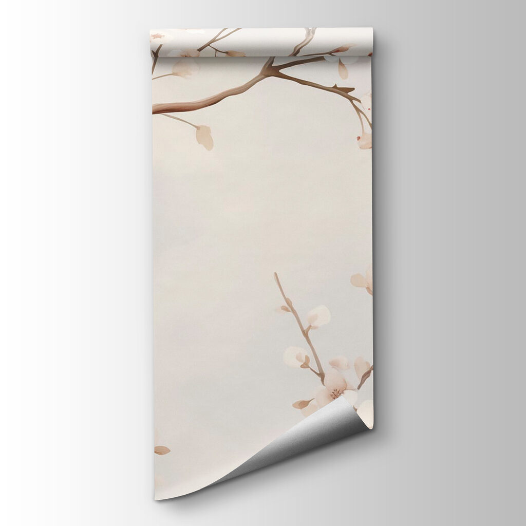 Delicate blossoms on elegant branches