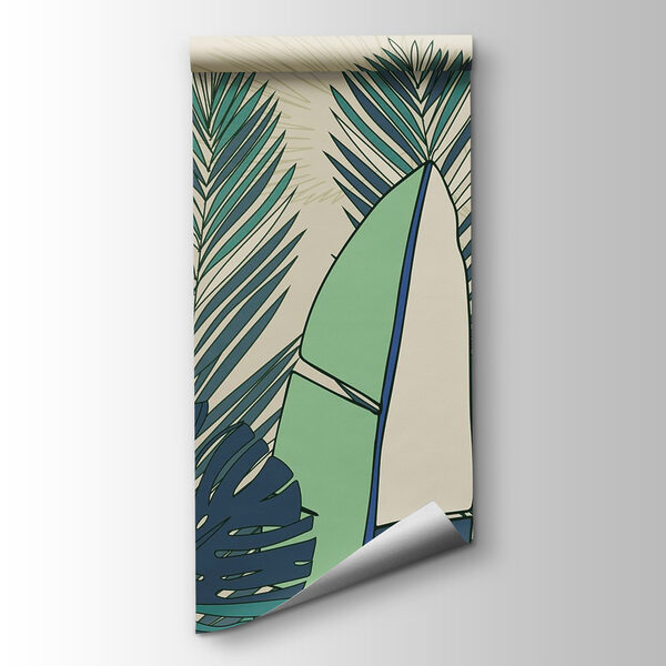 Lush greenery in abstract design Lush greenery in abstract design