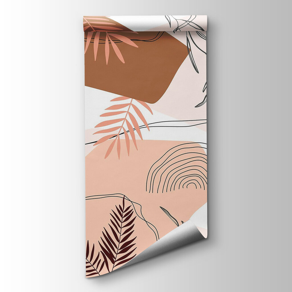 Pattern of leaves and shapes Pattern of leaves and shapes