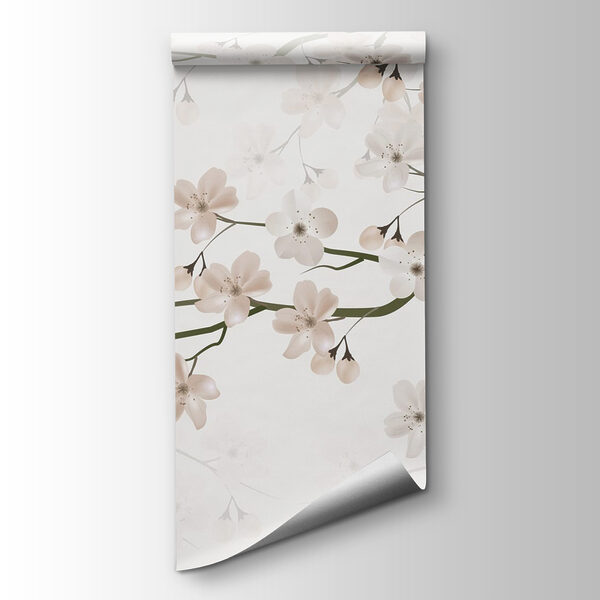 White flowers on a branch