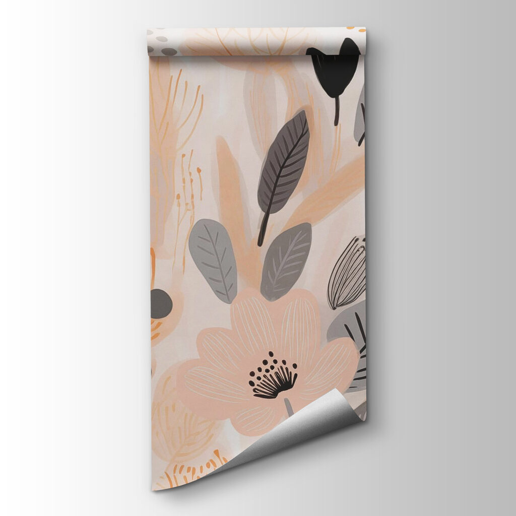 Delicate blooms in soft tones