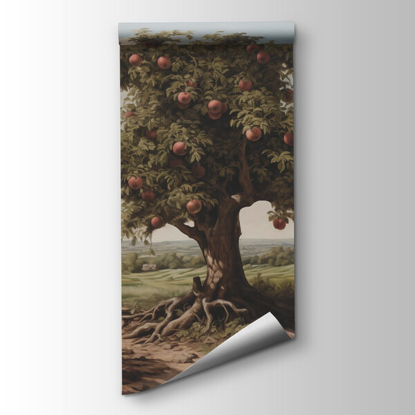 Tree with apples on it