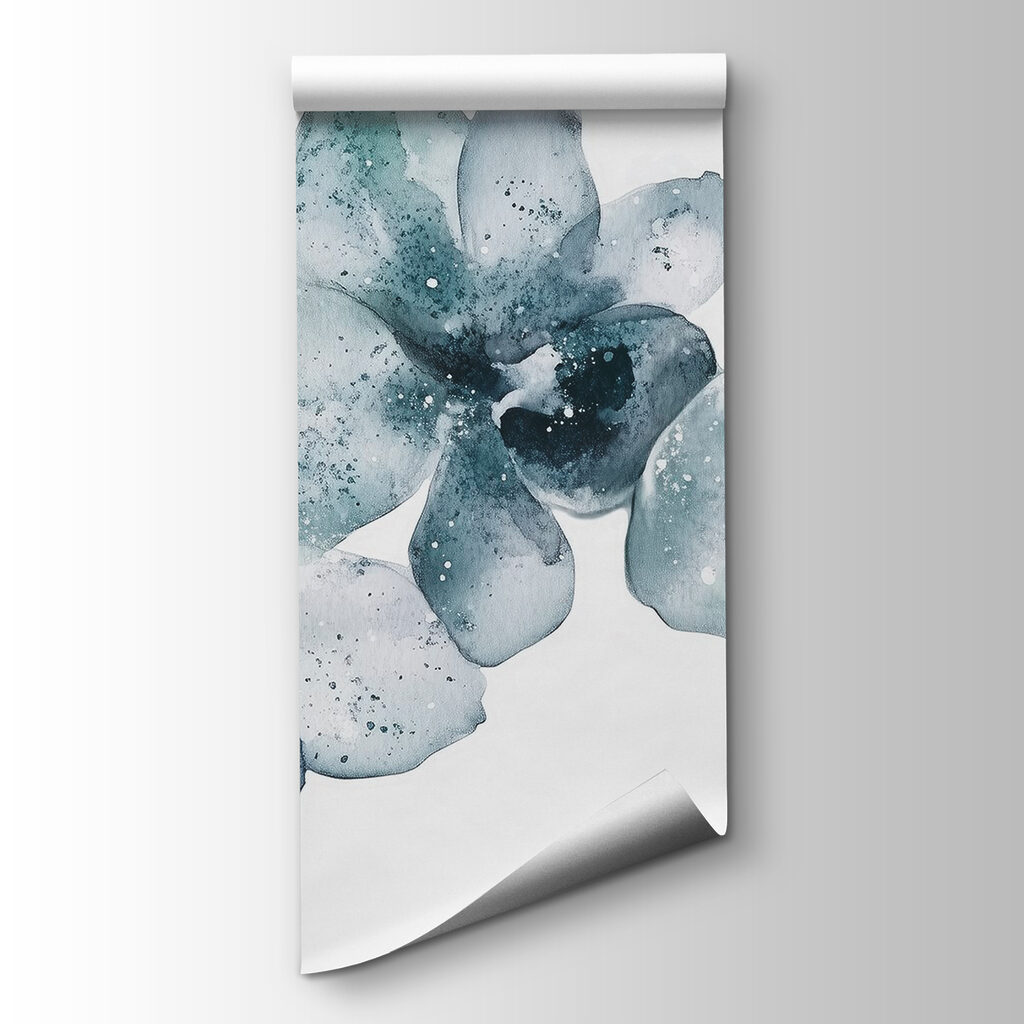 Group of flowers on a white background