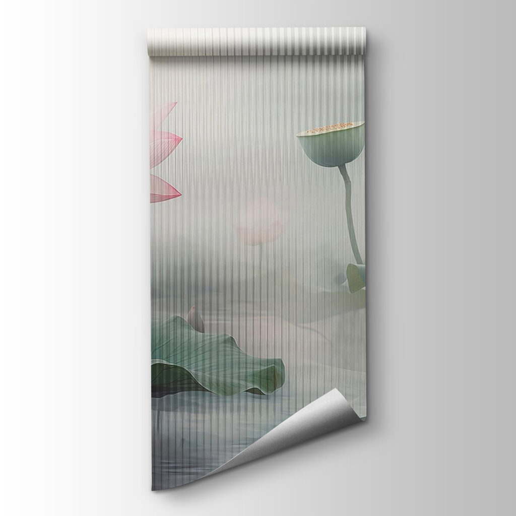 Serenity Among Lotus Blooms Serenity Among Lotus Blooms