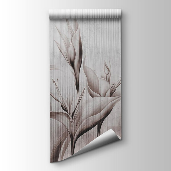 Dreamy floral textures in soft tones