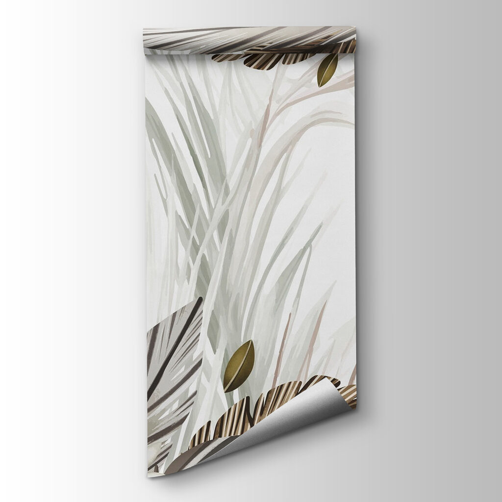 Nature's tranquil leaf arrangement