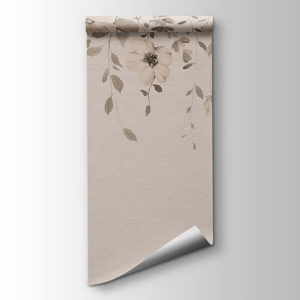 Whimsical floral arrangement on soft background