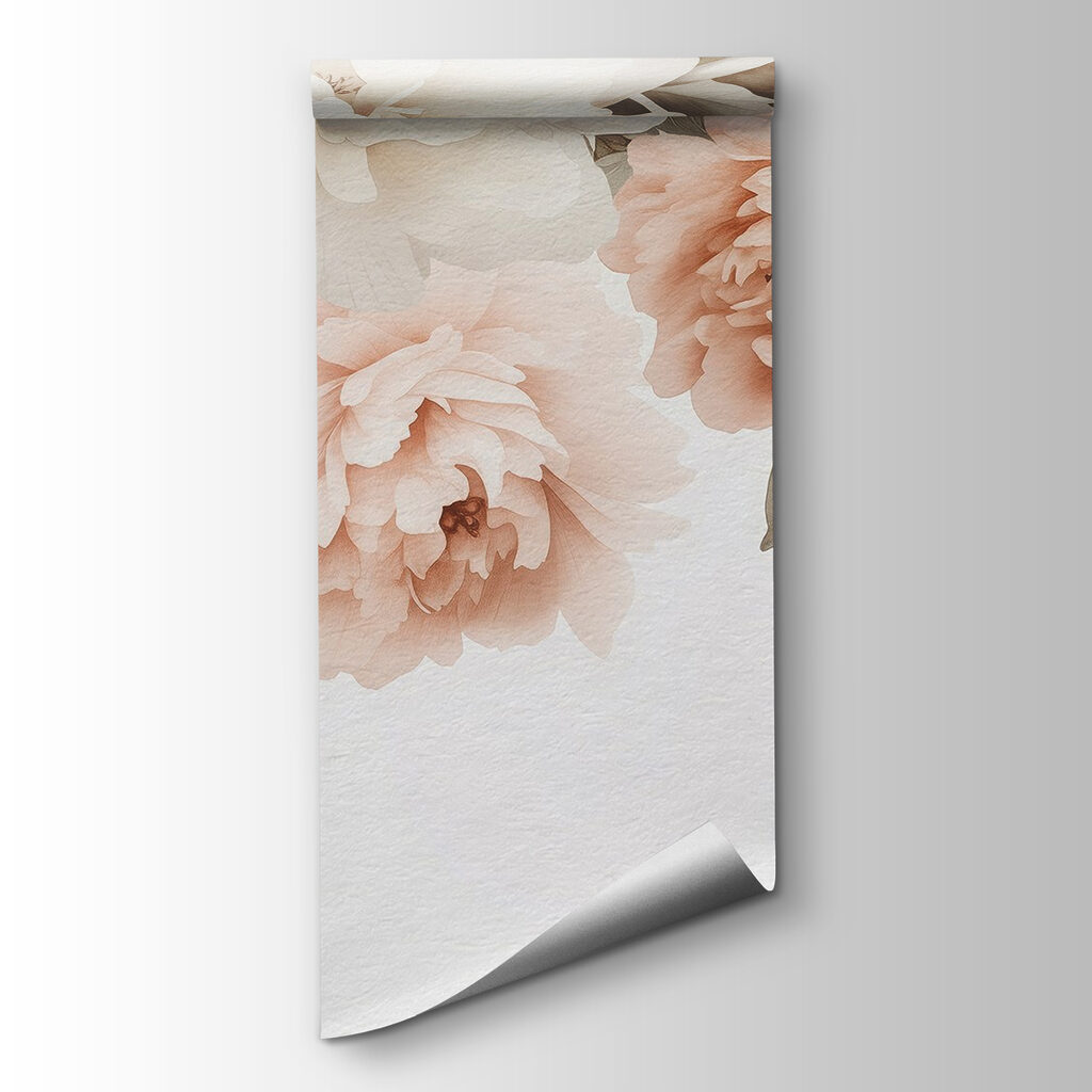 Group of flowers with leaves Group of flowers with leaves