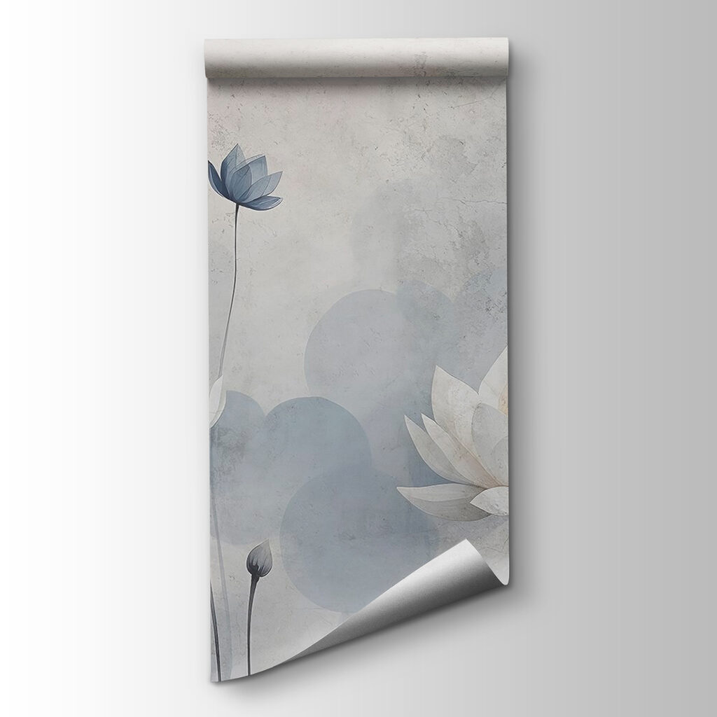 Wallpaper with flowers