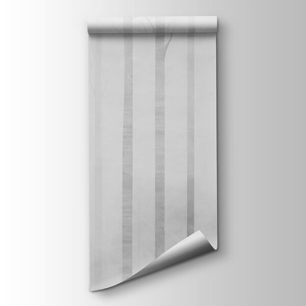 Group of trees in fog