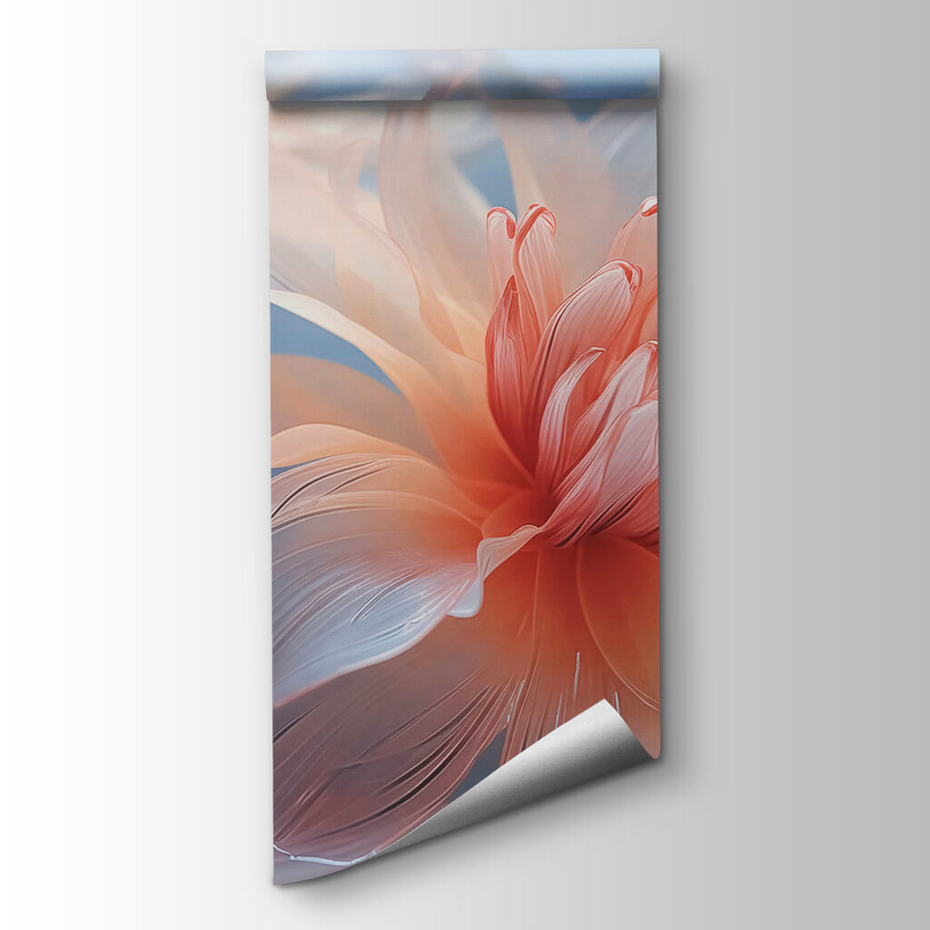 Delicate petals in soft hues