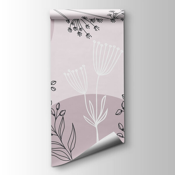 Drawing of flowers and plants