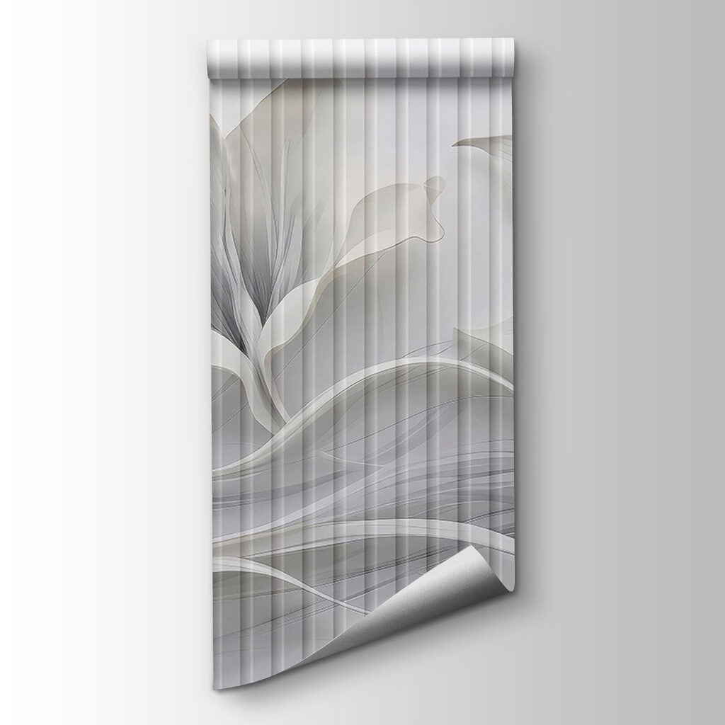 Elegant floral design with flowing patterns