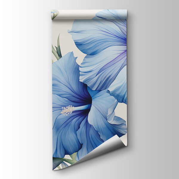 Beautiful blue flowers in bloom Beautiful blue flowers in bloom