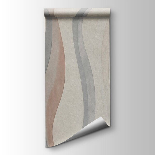 White and grey wallpaper with wavy lines White and grey wallpaper with wavy lines