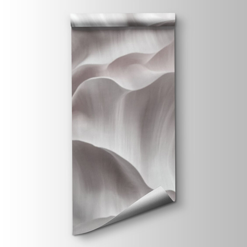 Soft waves of flowing texture