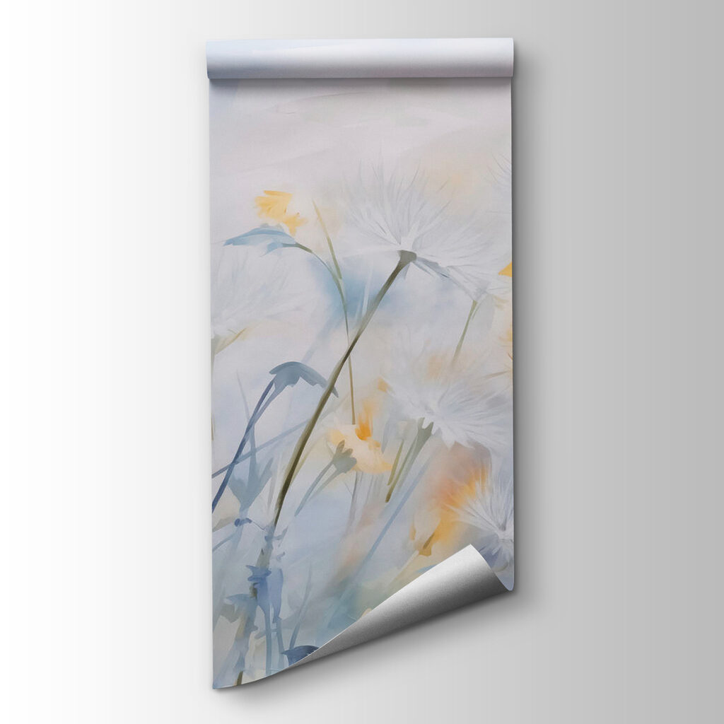 Yellow and white flowers