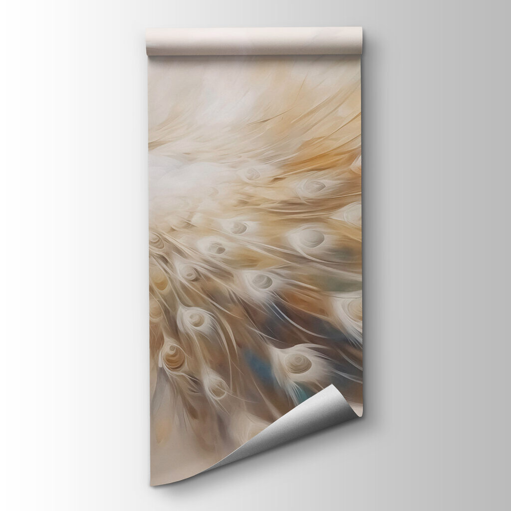 Painting of a peacock Painting of a peacock