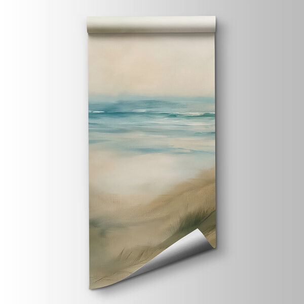 Painting of a beach