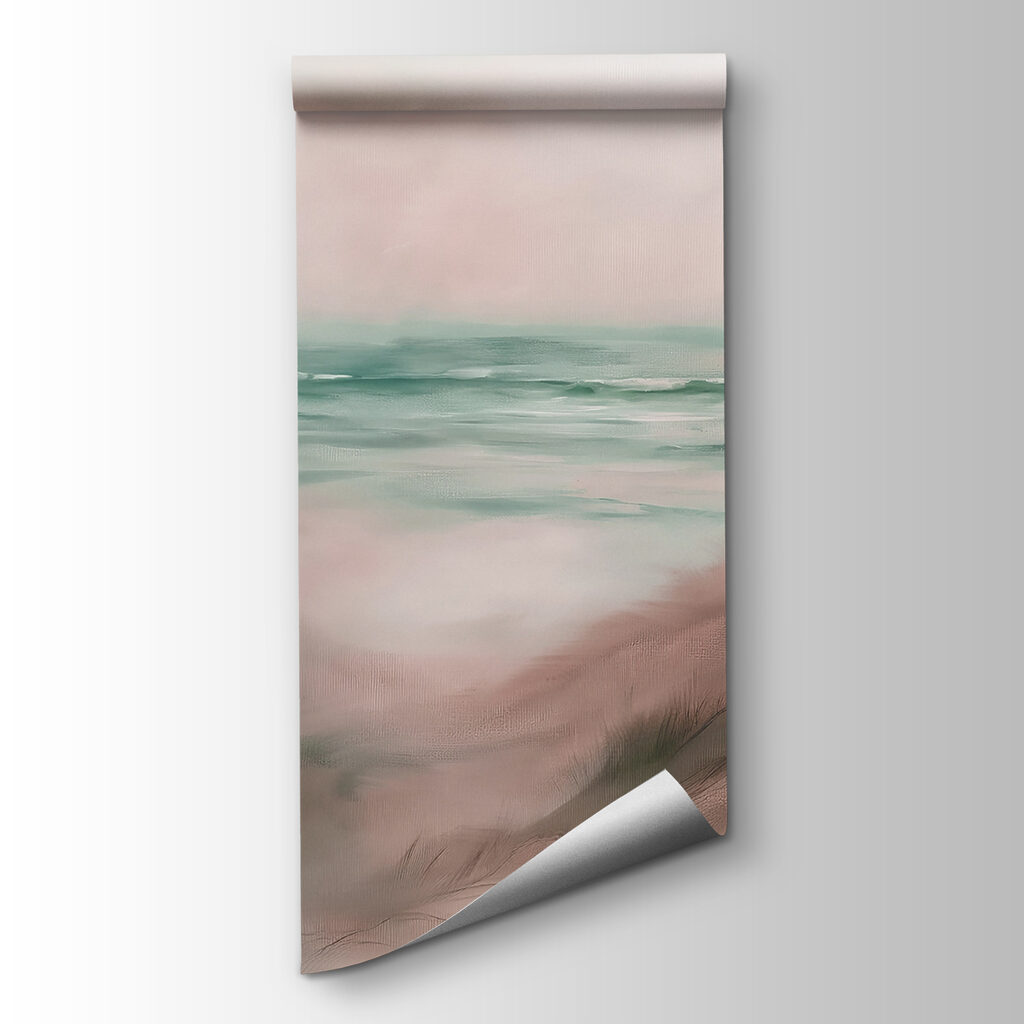 Painting of a beach